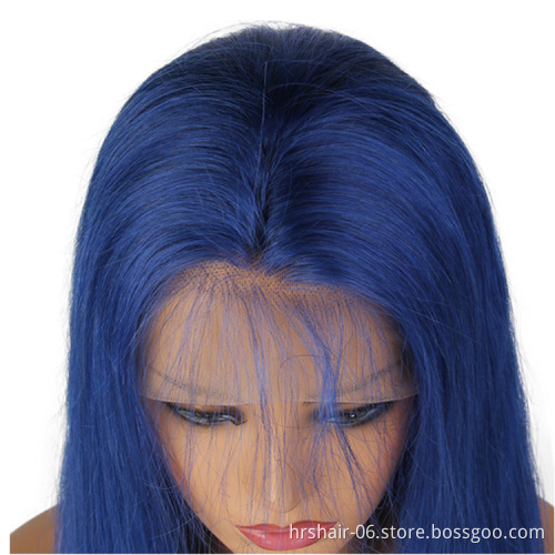 Top Quality Silky body Brazilian Hair Online Ombre Blonde Hair 1b 613 Human Hair 360 Full Lace Wig